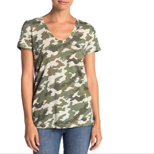 NWT Nordstrom Susina Camo t shirt in XS - 第 1/6 張圖片