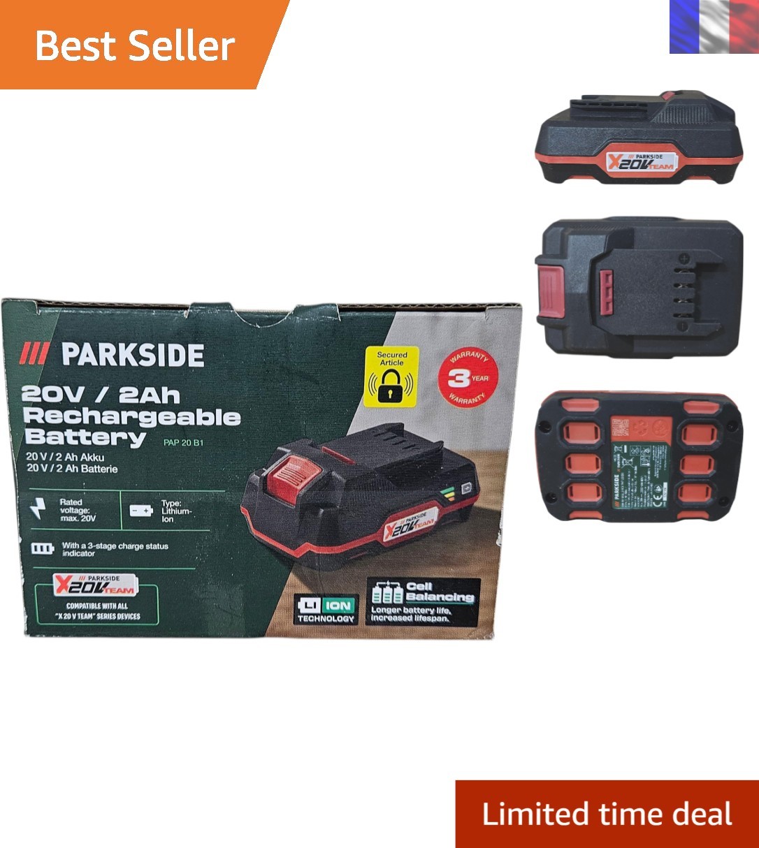 Batterie 20V PAP 20 A1 : résolvez les pannes d'autonomie de vos outils électroportatifs