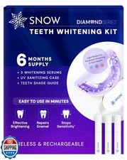 Snow Teeth Whitening Kit - Snow Teeth Whitening Serum and LED Mou
