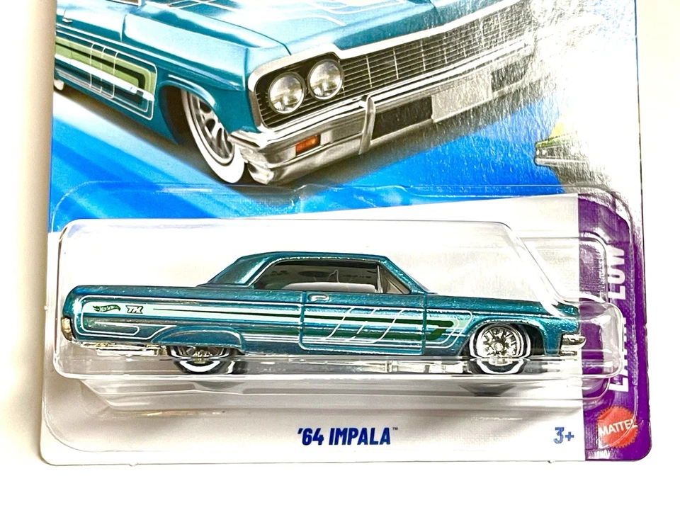 风火轮全新 2026 Super Treasure Hunt 64' 雪佛兰 Impala 国际卡 — 第 2/4 张图片