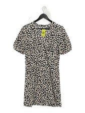 Uniqlo A-Line Midi Dress M in Multi