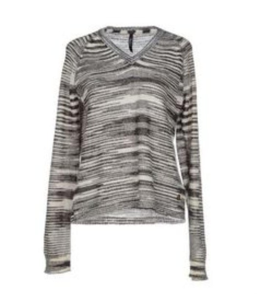 Women Pepe Jeans Sweater Grey Wool 40 / L / 48