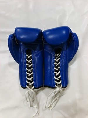 CLETO REYES ボクシンググローブ 青 8oz Cleto Reyes Professional Boxing Gloves Lace-Up Pro Sparring 8oz