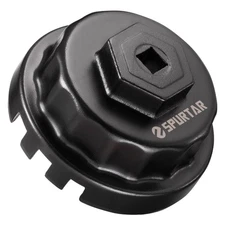 Spurtar Oil Filter Wrench for Toyota Cap Style Oil Filter Removal Tool 64mm ...