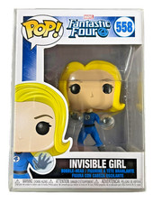Figura Vinilo Funko Pop La Chica Invisible #558 Marvel - Totalmente Nueva en Protector