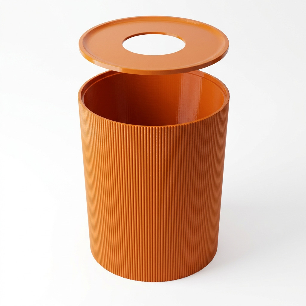 Papierkorb Mülleimer Abfalleimer Schreibtisch Büro 30 Farben Wunschfarbe