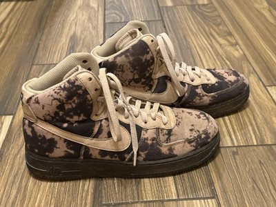 Nike Air Force 1 High Acid Wash M 9 AR1954-001 Sneakers Shoes NEEDS INSOLES
