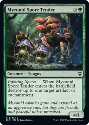 Myconid Spore Tender Commander Legends: Battle for Baldur's Gate Lightly Played,