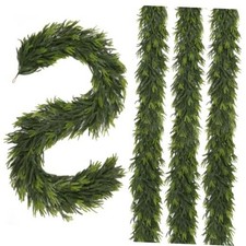 6FT Christmas Norfolk Pine Garland Real Touch Pine Artificial Garlands 6 FT 4