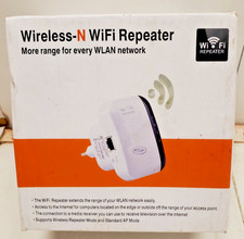 NEW 300M Wireless-N Wifi Repeater 802.11N Network Router Range Expander Amplifie