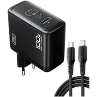 Usb C LadegeräT 100W Mehrfachnetzteil FüR Laptop Smartphone, Tablet