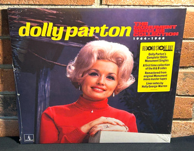 DOLLY PARTON - The Monument Singles Collection, Ltd RSD RED COLOR VINYL LP New!