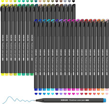 Fineliner Stifte Set, 36 color Spitze 0,4 mm Filzstift Stifte feiner Spitze zum