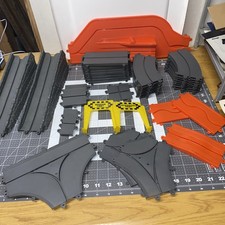 Vintage 1965 Ideal Motorific Alcan Torture 43 Various Pieces Of Track - No Cars