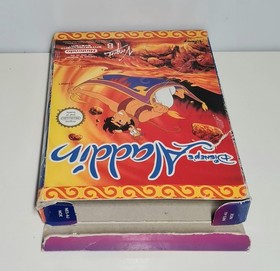 Nintendo NES Spiel Disney&acute;s Aladdin Komplett CIB mit OVP Guter Zustand