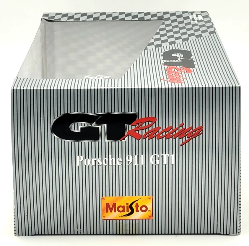 Maisto GT Racing 1:18 Porsche 911 GT1 Le Mans (1998) Collectible Diecast - Image 4 of 4