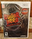New ListingGuitar Hero: Warriors of Rock (Nintendo Wii, 2010) New Sealed