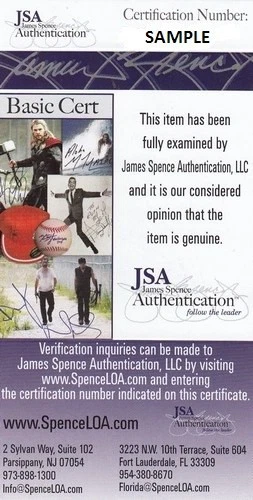 Joe Namath Autographed Sports Illustrated Magazine JSA Jets - Image 3 of 3