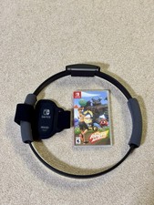 Nintendo Switch Ring Fit Adventure Ring Con Leg Strap Complete Set Working