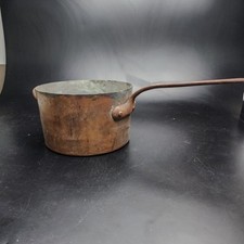 Duparquet DH&M Antique Copper Saucepan/Pot/Pan Large XL 2-Handle Cookware 🥘