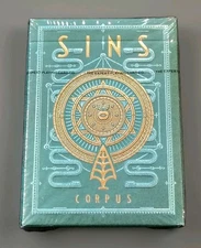 Sins Green Corpus V1 Playing Card Deck Thirdway New Sealed 