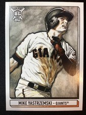 2021 Topps Big League Art of the Game Mike Yastrzemski - San Francisco Giants