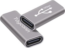 USB C 3.1 Coupler 2Pack, USB 3.1 Type-C Female to Female Extension Adapter Conne
