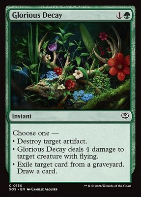 Glorious Decay Secrets of Strixhaven Regular