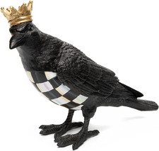 Crowned Crow Halloween Crow Decor Indoor Halloween Decoration New
