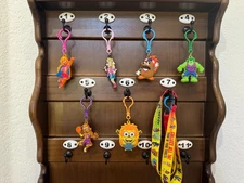 Vintage Big Kahuna Fundraising Keychain & Lanyard Lot – 7 Pieces