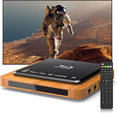 1080P Full HD Blu-ray Player with HDMI&AV, Dolby Digital, USB Playback, Region A