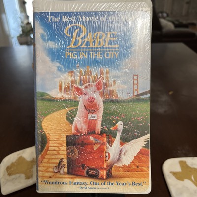 Babe: Pig in the City (VHS, 1999, Clamshell Release)