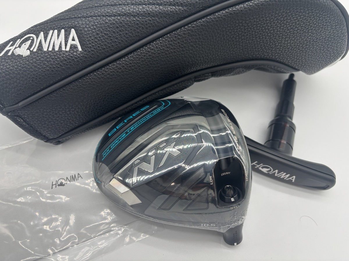 HONMA BERES NX Driver 10.5deg RH Head ONly HeadCover Wrench New | eBay