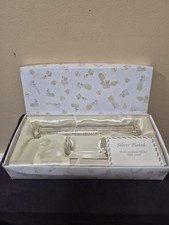Elegance Silver - Birth Certificate Holder with Stand Silver Plated. NIB