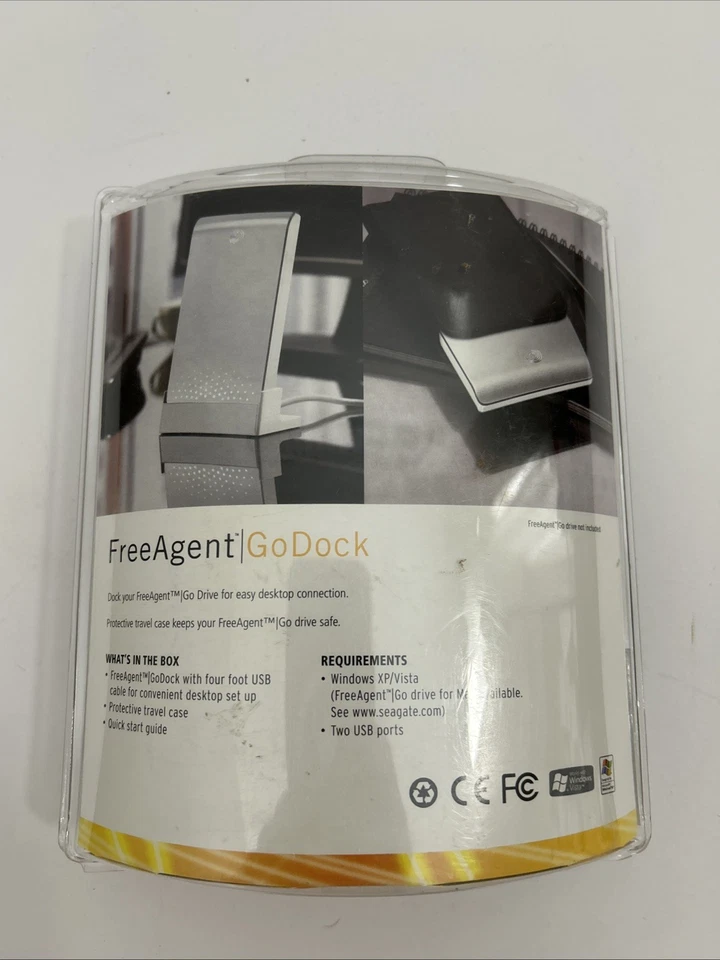 Seagate Free Agent Go Dock New Seal Package SKU 1385 - Image 3 of 4