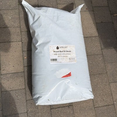 Ultraweicher Wasserenthärter Spezialisten Mischbett DI-Harz MB-115 25 Liter MwSt.inc