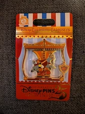 Disneyland Charming Carousel Thunder Mountain Railroad Limited Edition 2000 Pin