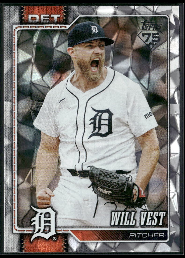 2026 Topps #121 Will Vest Diamante Foil