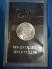 1885 CC Morgan Silver Dollar GSA Hoard W/ Box & COA