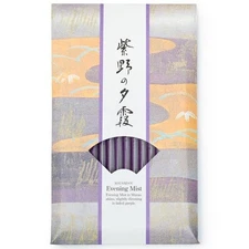 Luxury Japanese Incense Sticks - Natural Fragrance Evening Mist Jasmine 15 Stick