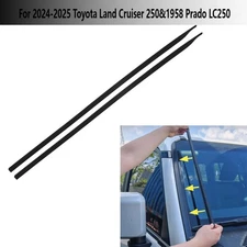 Car Front Windshield Window Trim Edge Moulding Rubber Weatherstrip Seal Strip