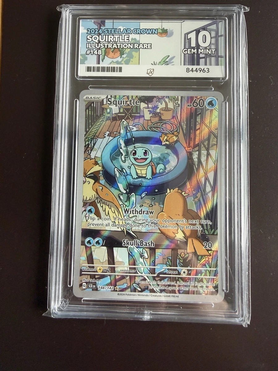 Squirtle Pokémon TCG Rare Individual Collectable Card Game Cards
