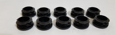 Lot of 10 Round Plug Plastic Inserts 1.26 '' ( 32mm)