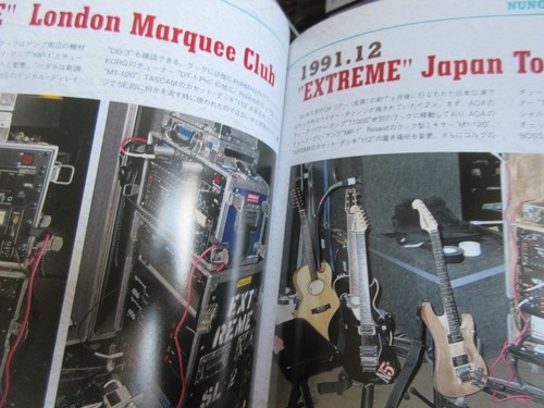 Guitarists Genius Nuno Bettencourt 50th ed Japan Book Washburn Extreme TAB Score - Picture 14 of 22