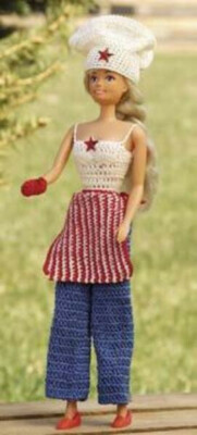 Häkelanleitung Kopie 0736.  Puppenkleidung Outfit für Barbie, Sindy usw