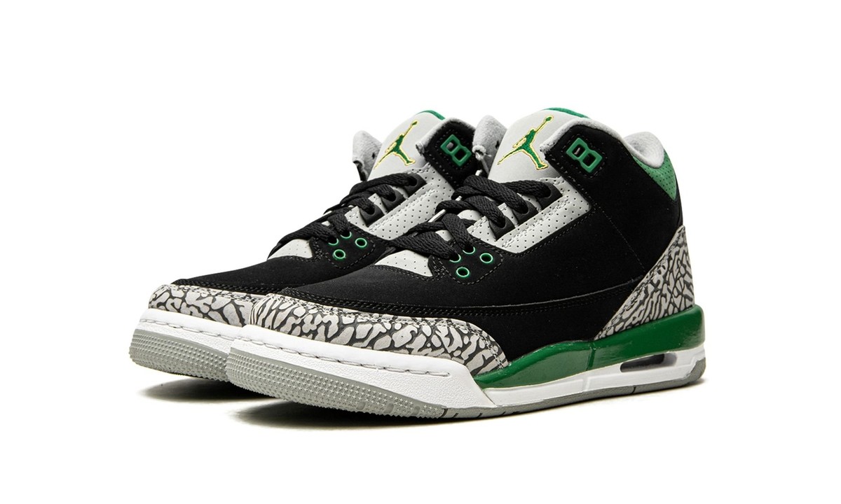 Air Jordan 3 retro ブラック/パイングリーン Air Jordan 3 Retro 'Pine Green' – SVRN