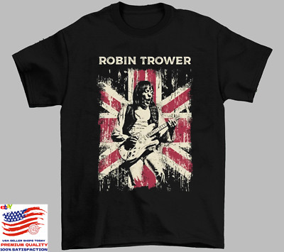 Chemise Classique Robin Trower Unisexe - Blanc - Tailles S à 5XL - Personnalisable - Neuf Avec étiquettes