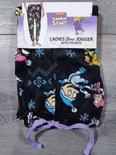Rugrats Pajamas Womens X-Large 16-18 Winter Lounge Bottoms Sleep Pant Jogger PJs