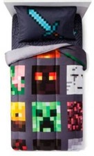 Minecraft "Good vs Evil" Kids Reversible Bed Set - T520237056, T520246045