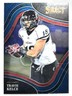 TRAVIS KELCE Chiefs 2022 Panini Select Draft Picks BLUE FIELD LEVEL Card #128